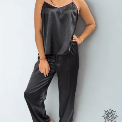 Pijama Blusa De Tirantes Con Pantalón