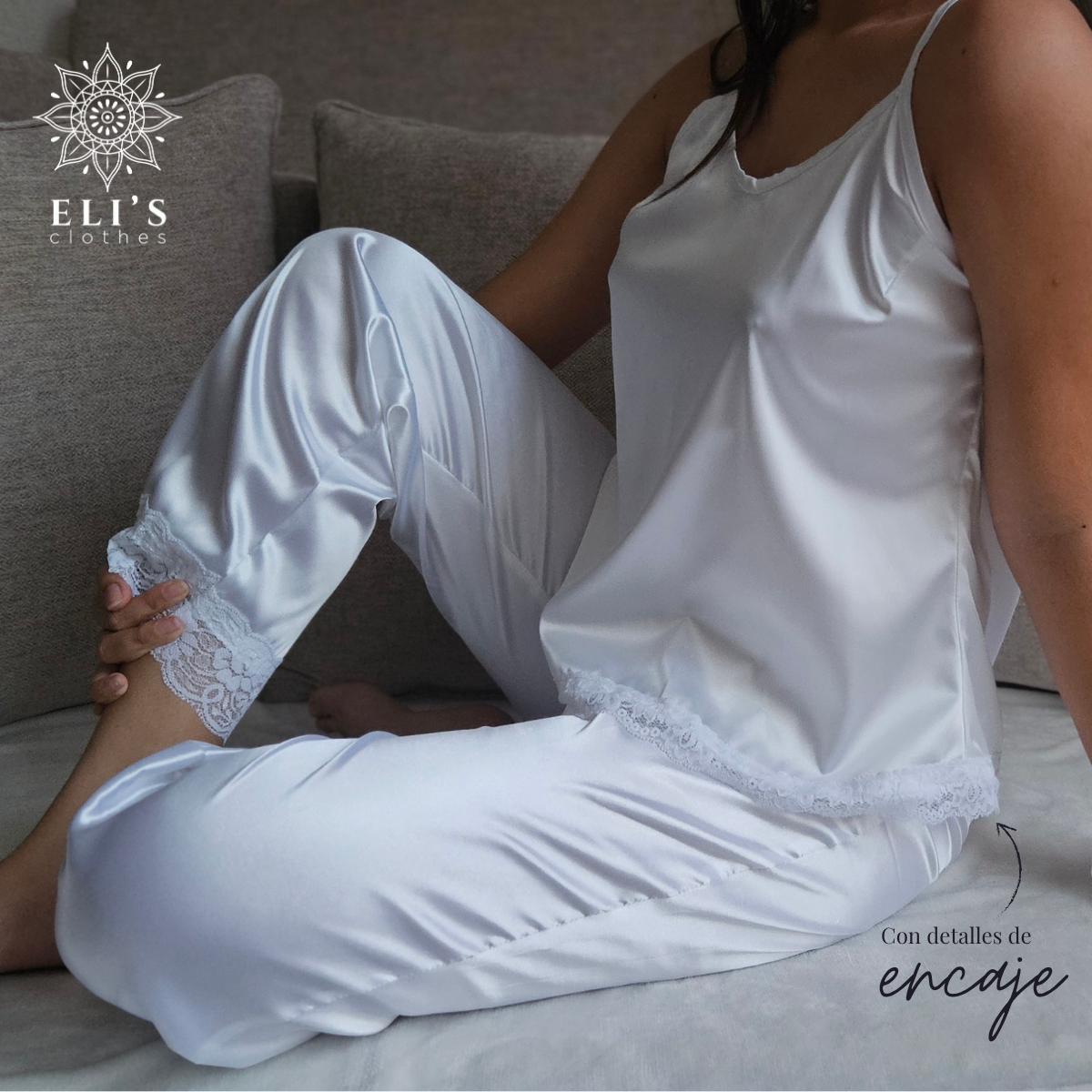 Bride Collection: Blusa De Tirantes Y Pantalon