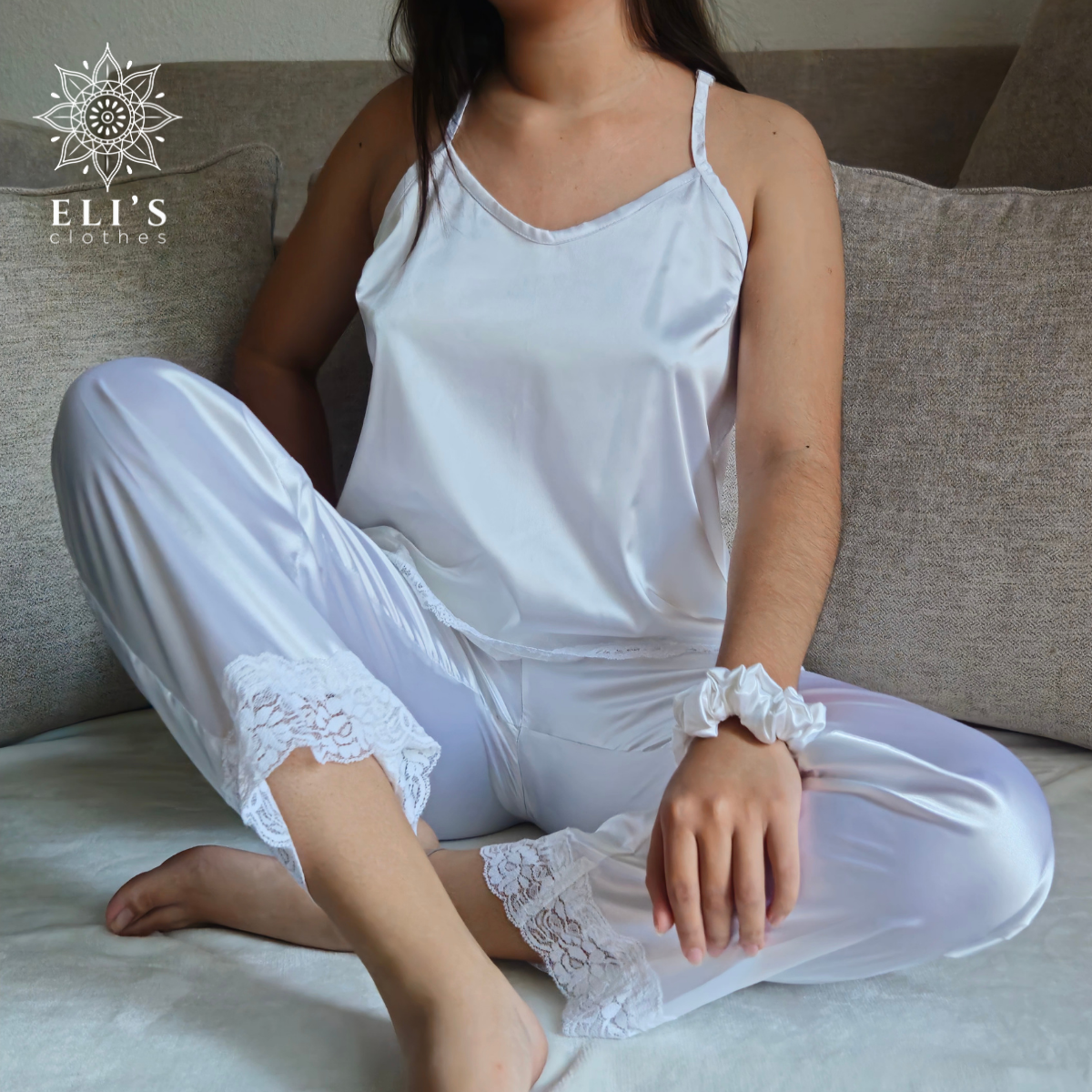Bride Collection: Blusa De Tirantes Y Pantalon