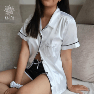 Bride Collection: Blusa De Botones Y Short