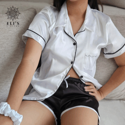 Bride Collection: Blusa De Botones Y Short