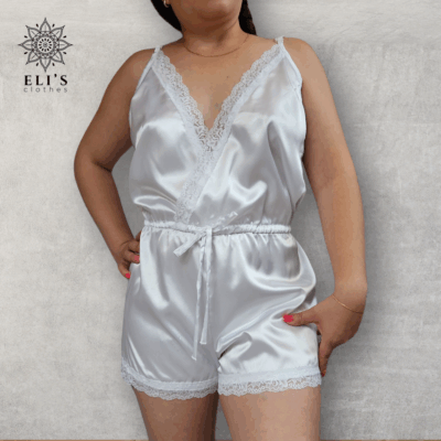 Bride Collection: Tipo Enterizo de Short