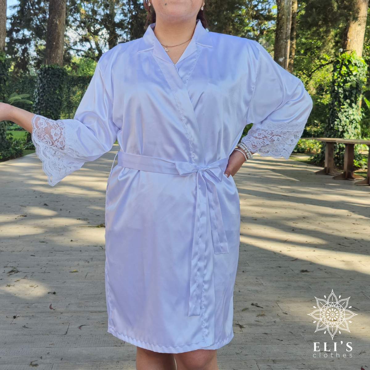 Bride Collection: Blusa de Botones Manga Corta y Pantalón